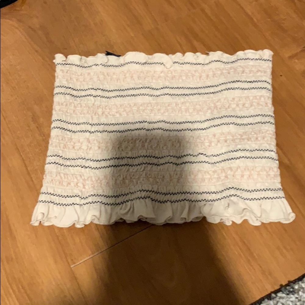 tripped american eagle tube top size xs